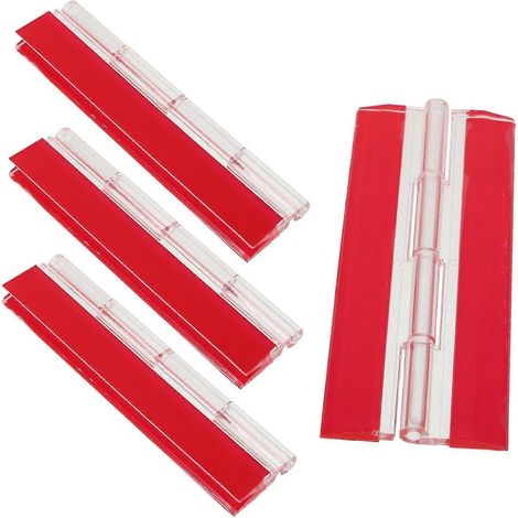 4 charnières auto-adhésives pour porte de placard, table pliante de cuisine (1/5)