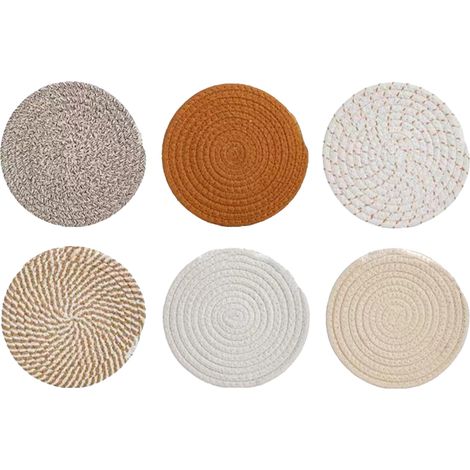 2 Dessous de plat, résistance chaleur, protection surface, cuisine moderne, décoration table (1/5)