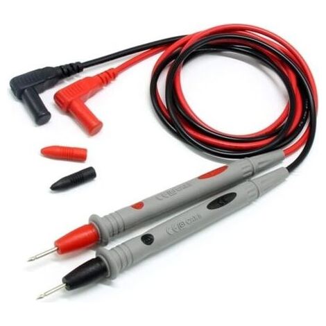 Fils de test multimètre fiche banane, 1000 V 10 A sondes de test multimètre numérique pour multimètre accessoires de multimètre de test électronique (1/5)