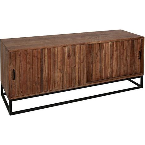 Buffet Romimex Marron Bois d'acacia 40 x 60 x 140 cm (1/3)