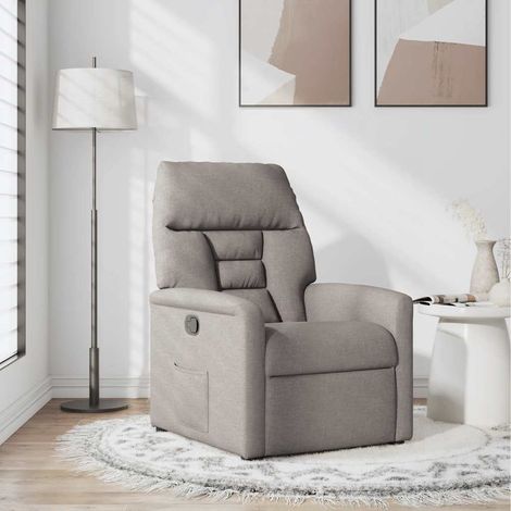 Maison Exclusive - Relaxsessel Taupe Stoff