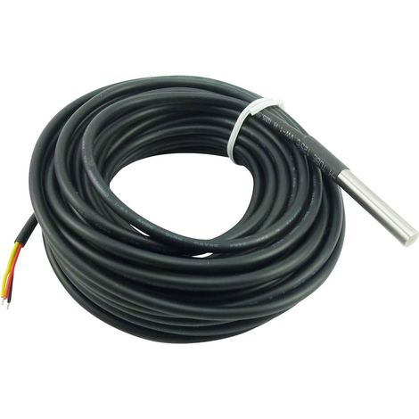 Sonde Température Étanche 10M - Acier Inoxydable - DS18B20 - Arduino Raspberry Pi (1/4)