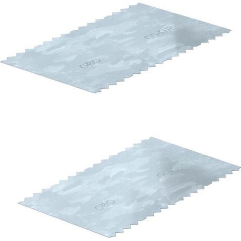 OBO Bettermann Acoplamiento universal, para profundidad de canal 70 70x120 acero inoxidable, inoxidable A2 1.4301, 6277290