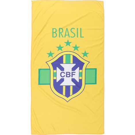Serviette de Plage Fan 140x72cm avec Drapeau National et Logo Équipe 2022 - Idée Cadeau (1/5)