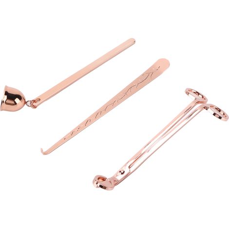 Lot de 3 coupe-mèches pratiques, durables et décoratifs, parfaits pour la maison et la décoration de bougies. (1/5)