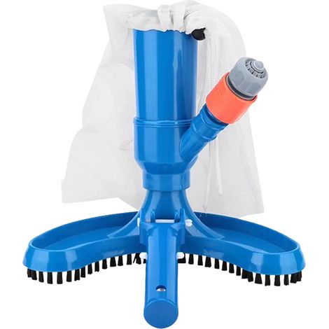 Tete De Balai Pour Piscine - Tete Aspirante Sans Fil - Compatible Avec Perche Telescopique 1 25 Pouces Et Tube 1 5 Pouces - Pour Piscine Hors Sol Spa Jacuzzi Et Etang - Lot De 1 (1/5)