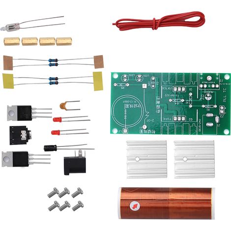 Tesla-Modul 15W Plasma-Lautsprecher-Elektronikbausatz zum Selbstbauen (15-24V DC) (1/5)