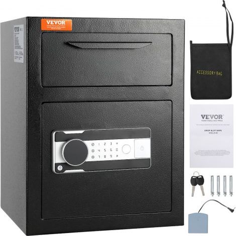 Coffre-Fort avec Serrure Électronique 1 7 C Coffre-Fort de Dépôt (1/5)