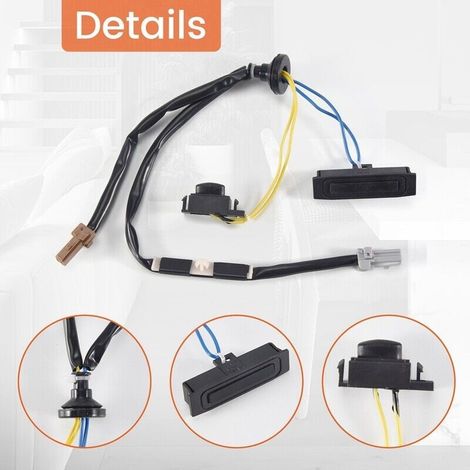 Compatible avec le contacteur d'ouverture de coffre Nissan 25380-2DT1A 253802DT1A (1/3)