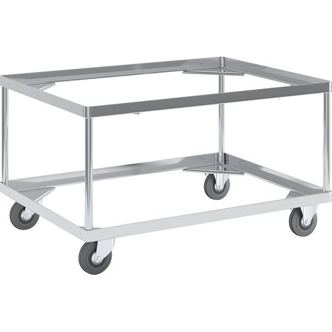 Certeo, Plateau roulant en aluminium, hauteur de chargement 440 (1/5)