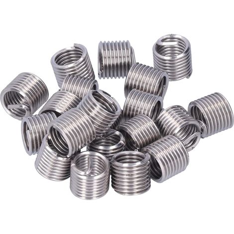 20 Inserts de Réparation de Filetage M12 X 1,75 Acier Inoxydable(1.5D) (1/5)