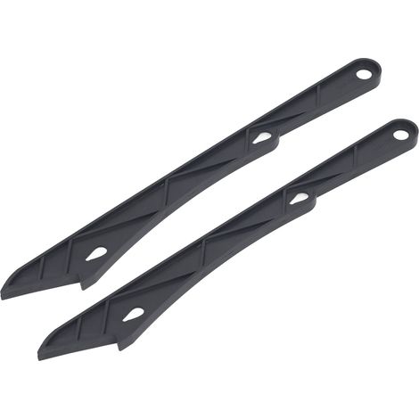 Lot de 2 poussoirs de sécurité de 40 cm de long avec poignée ergonomique, outil de travail du bois pour scie circulaire sur table.