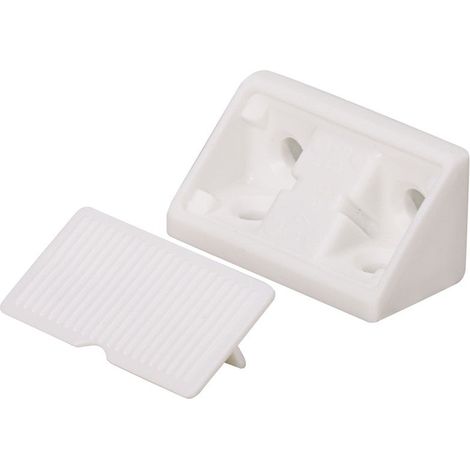 Juego De 8 Racores De Montaje De Plástico Crudo, L.43 Mm HETTICH