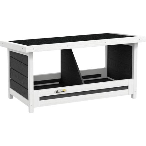 Hühner-Nistkasten, Mehrfachfach-Design, Wetterfest, schwarz (1/2)