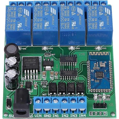 4-Kanal-Bluetooth-Relaismodul zur drahtlosen Telefonfernbedienung