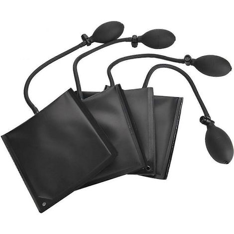 Lot de 4 cales gonflables pour voiture, souples et résistantes, avec couche épaisse, pour freins et verrous de sécurité. (1/5)
