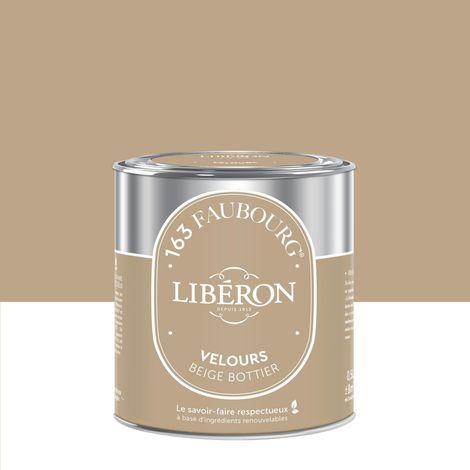 LIBERON Peinture beige bottier multisupport 163 faubourg LIBÉRON velours 0.5 l (1/3)