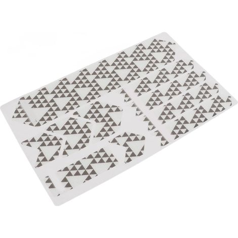Autocollant de Cadre 3D, Ensemble d'autocollants de Protection pour Vélo de Montagne, Décoratif, Bande de Cadre de Vélo (Modèle de cadre à carreaux) (1/4)