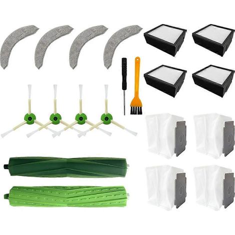 Filtre de Accessoires Combo J9+ Robot Aspirateurs Roller HEPA Filtre Serpillière Cloths Rag Sac à poussière Spare (1/5)
