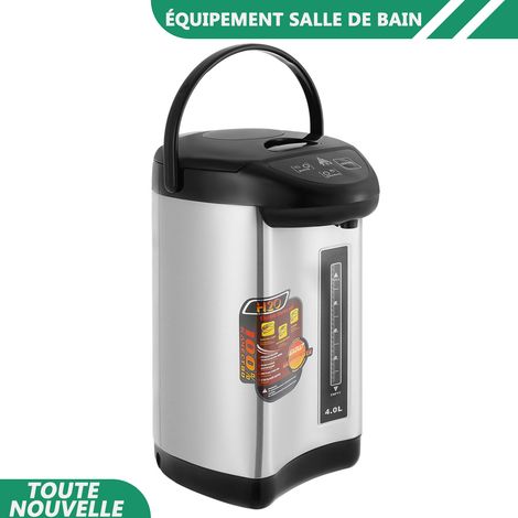 WAOBDLA chaudière d'eau électrique chauffer 750W bouilloire électrique en acier inoxydable 92-95℃/197.6-203℉ (1/5)