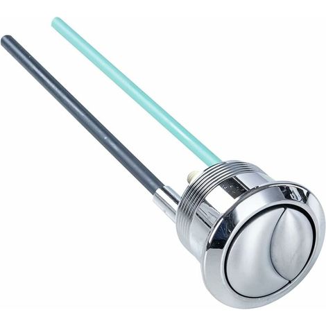 Bouton De Chasse D Eau - Double Action - Diamètre 38 Mm - Compatible Cuve Double - Pour Cuvette Sanitaire - Lot De 1 (1/3)
