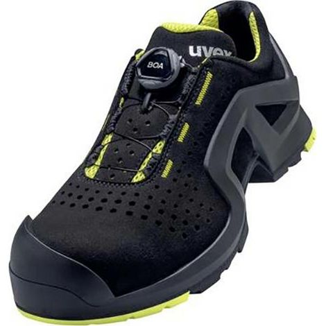 [NEUWERTIG] B-Ware Uvex Sicherheitshalbschuh Sicherheitsschuh S1 P Schuhgröße 42 Schwarz Gelb 1 Paar