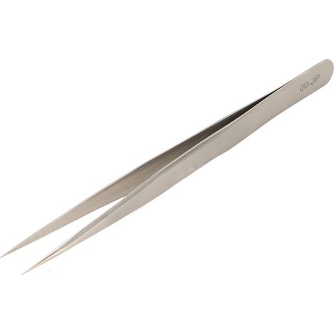 Pince de réparation antistatique magnétique à pointe ronde, en acier inoxydable trempé et élastique, pour l'électronique et les loisirs créatifs. (1/5)