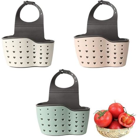 Panier de vidange - Non spécifié - 3 pièces - Caoutchouc TPR - Design minimaliste - Gain de place (1/4)