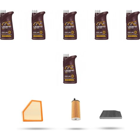 Kit tagliando 3 FILTRI e 6L OLIO compatibile con Bmw serie 4 (G22,G23 G80) 420i 135kw dal 2020 (1/4)