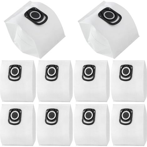 Lot de 10 Sacs d'Aspirateur pour Rowenta Silence Force Hygiène+ ZR200520 ZR200720 ZR200920, Sac Aspirateur pour Rowenta Compact Power, Power XXL, X-Trem Power (RO64xx RO63xx RO68xx RO39xx) (1/5)