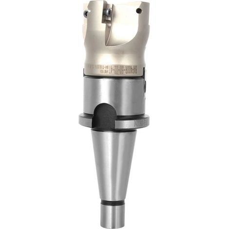 Porte-pince MT2 FMB27, fraise BAP400R-50-22-4T, plaquettes de fraisage 1604APMT (4 plaquettes de fraisage) (1/5)