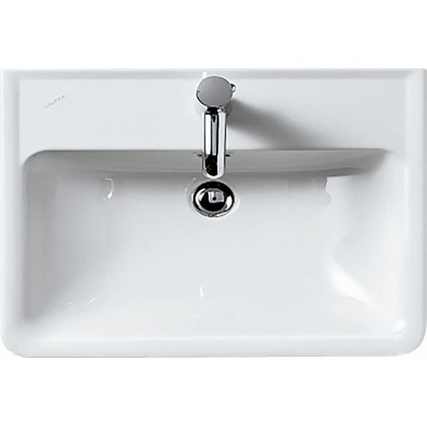LAUFEN PRO A lavabo avec trop-plein, sans trou pour robinet 550 x 480 mm blanc LAUFEN