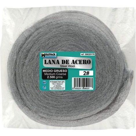 Stahlwolle 2500 gr. glatt 0
