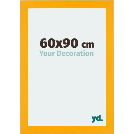 yd. - Cadre photo 60x90 - Jaune - MDF - Mura (1/5)