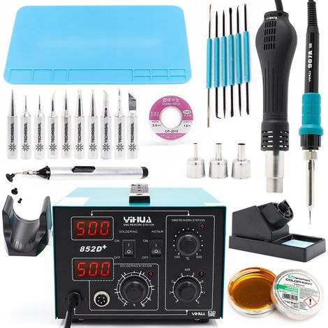 Stazione saldante Yihua 852D+ - Kit 32