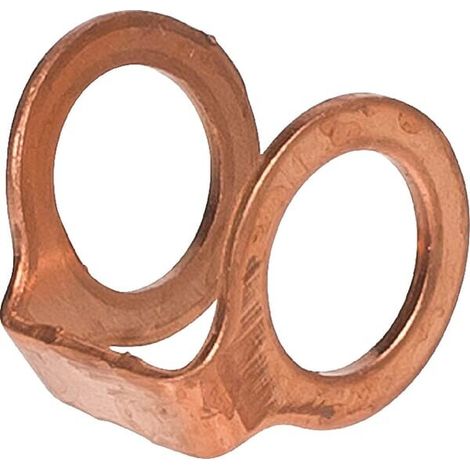 Kupferring doppelt 6X11X1 H:8 mm UNIVERSAL CU61110H8