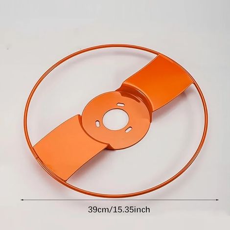 Couvercle multifonctionnel pour coupe-bordures (39 cm - 15,35 pouces) - Protection pour semis - Protection légère pour lames de tondeuse (1/5)