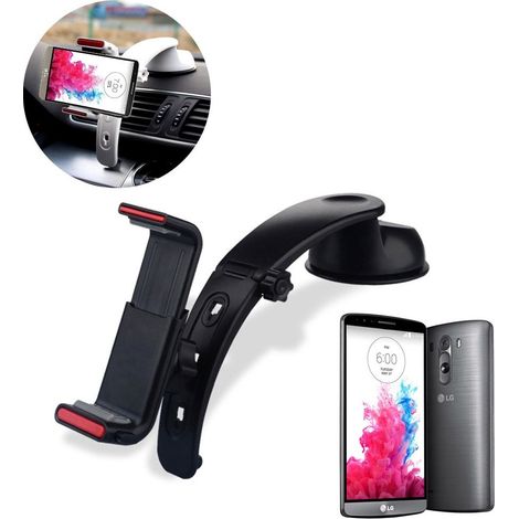 TrAdE Shop Traesio - Supporto Jhd-301 Auto Universale 360 Gradi 3 In 1 Ventosa Per Smartphone - (1/2)