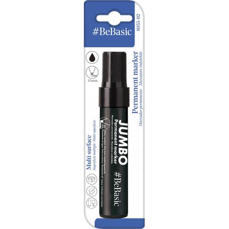 BeBasic Permanentmarker Jumbo 1/10 mm dick (1/5)