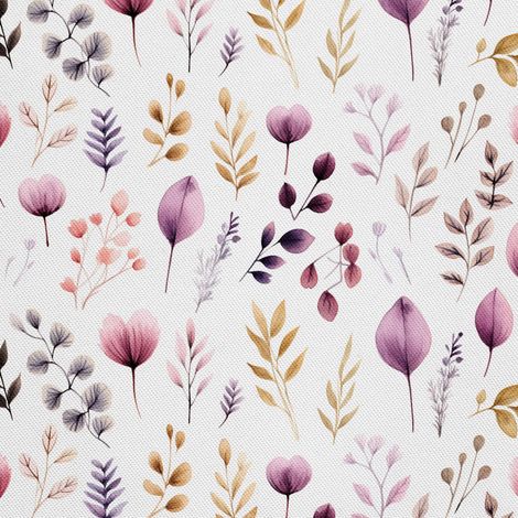 Tissu d'ameublement extérieur Oxford - motif végétal - DX2467 (1/5)