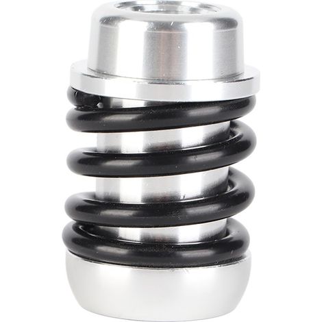 Universeller, schwarzer, federbelasteter Schalthebel aus Aluminium für 5-Gang-Schaltgetriebe (1/5)