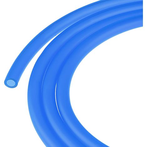 Tuyau d'alimentation renforcé 5x8 mm pour tronçonneuses, 1 m, bleu (Source Map).