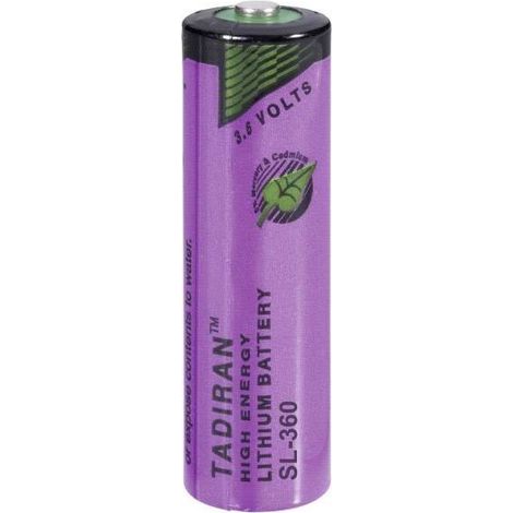 Pile spéciale LR6 (AA) lithium Tadiran Batteries SL360S 3.6 V 2400 mAh 1 pc(s) (1/2)