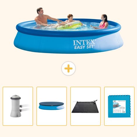 Intex Piscine Easy Set Ronde - 366x76 cm - 5-pièces S273 (1/5)