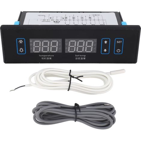 Thermostat numérique intelligent régulateur de température AC220V pour cuisine, décongélation et congélation (1/5)