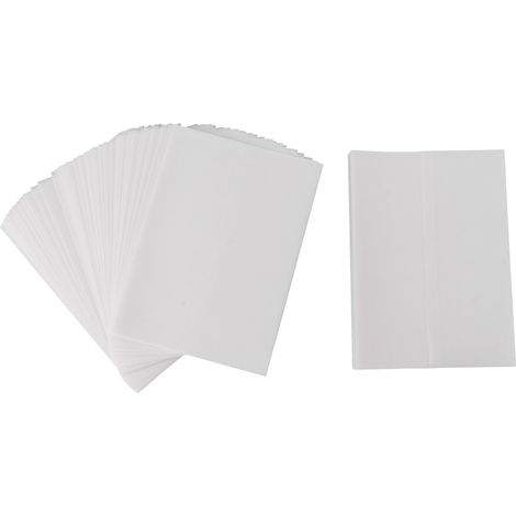 100 enveloppes en papier calque transparent pour un usage quotidien et les décorations de fêtes (1/5)