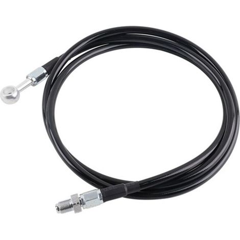 1 couleur : Noir Matériau : Métal Convient pour le kit de câble d'embrayage du maître-cylindre au cylindre mené automobile. (1/5)