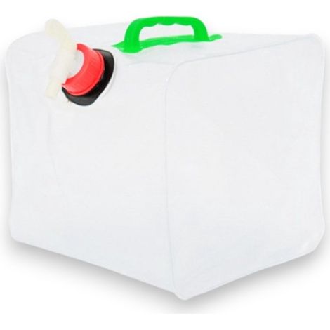 Sac à eau pliable de 10 litres, récipient à eau portable, bouteille d'eau, grande capacité, étanche.-AquaForge (1/5)