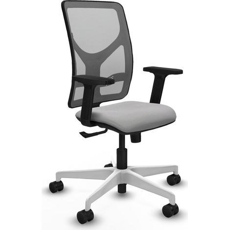 Silla de oficina piqueras y crespo Motilla gris claro ergonómica (1/2)