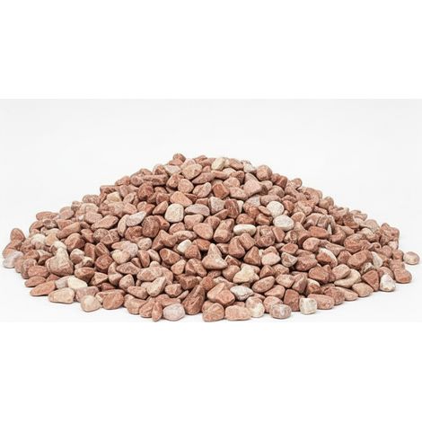 Canto rodado Rojo - Big bag 500 kg. - 6-12 mm